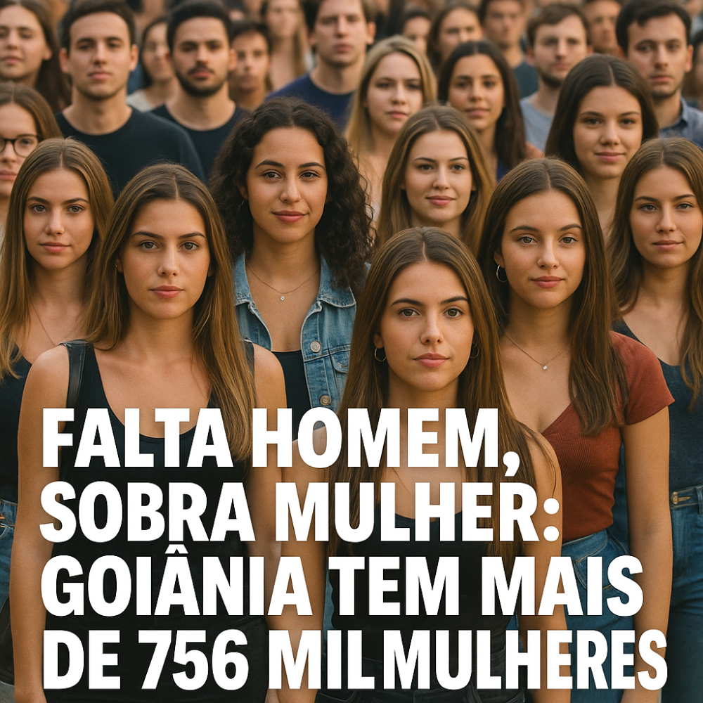 Falta Homem, sobra mulher: Capital das Mulheres: Goiânia tem mais de 756 mil mulheres
