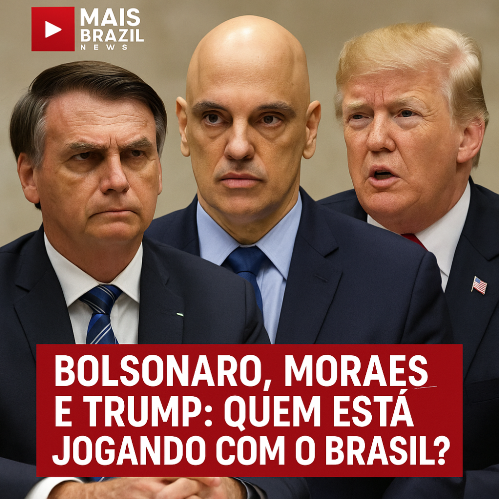 Bolsonaro, Moraes e Trump: O Tabuleiro de Xadrez que Decide Mais do que o Futuro do Brasil