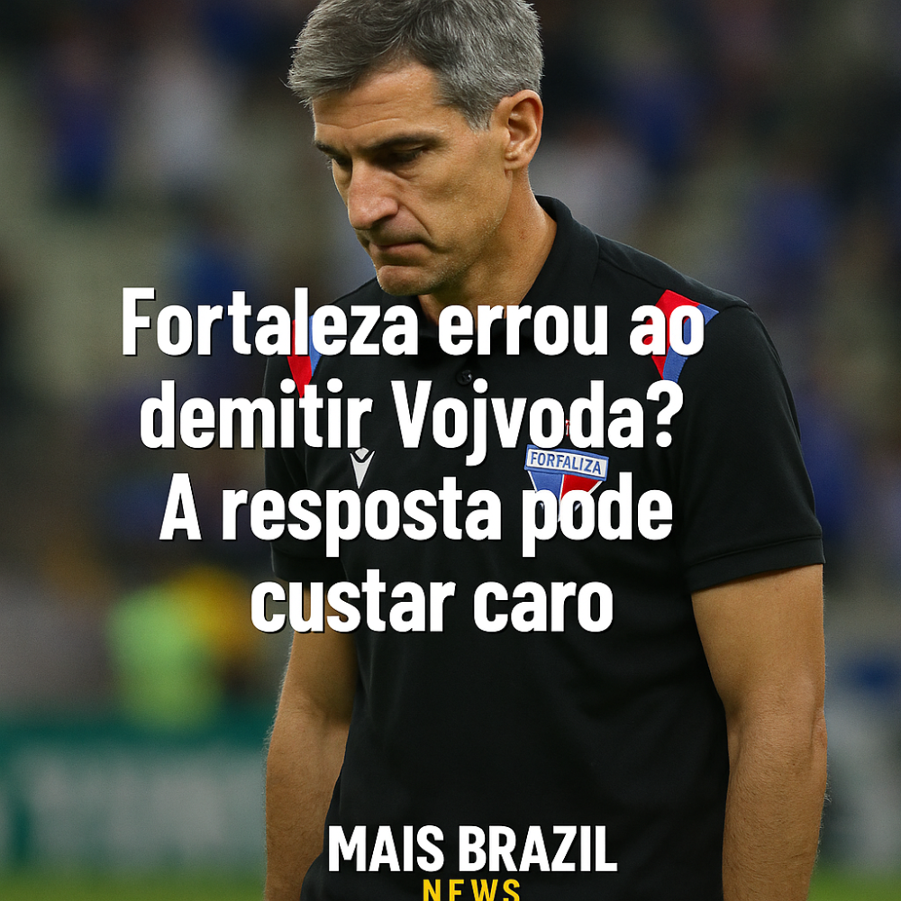 A demissão de Vojvoda expõe a impaciência do futebol brasileiro – e o Fortaleza pode pagar caro por isso