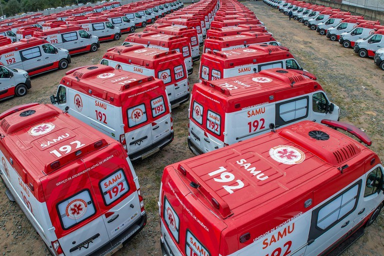 Governo Federal entrega 789 novas ambulâncias do Samu para 559 cidades