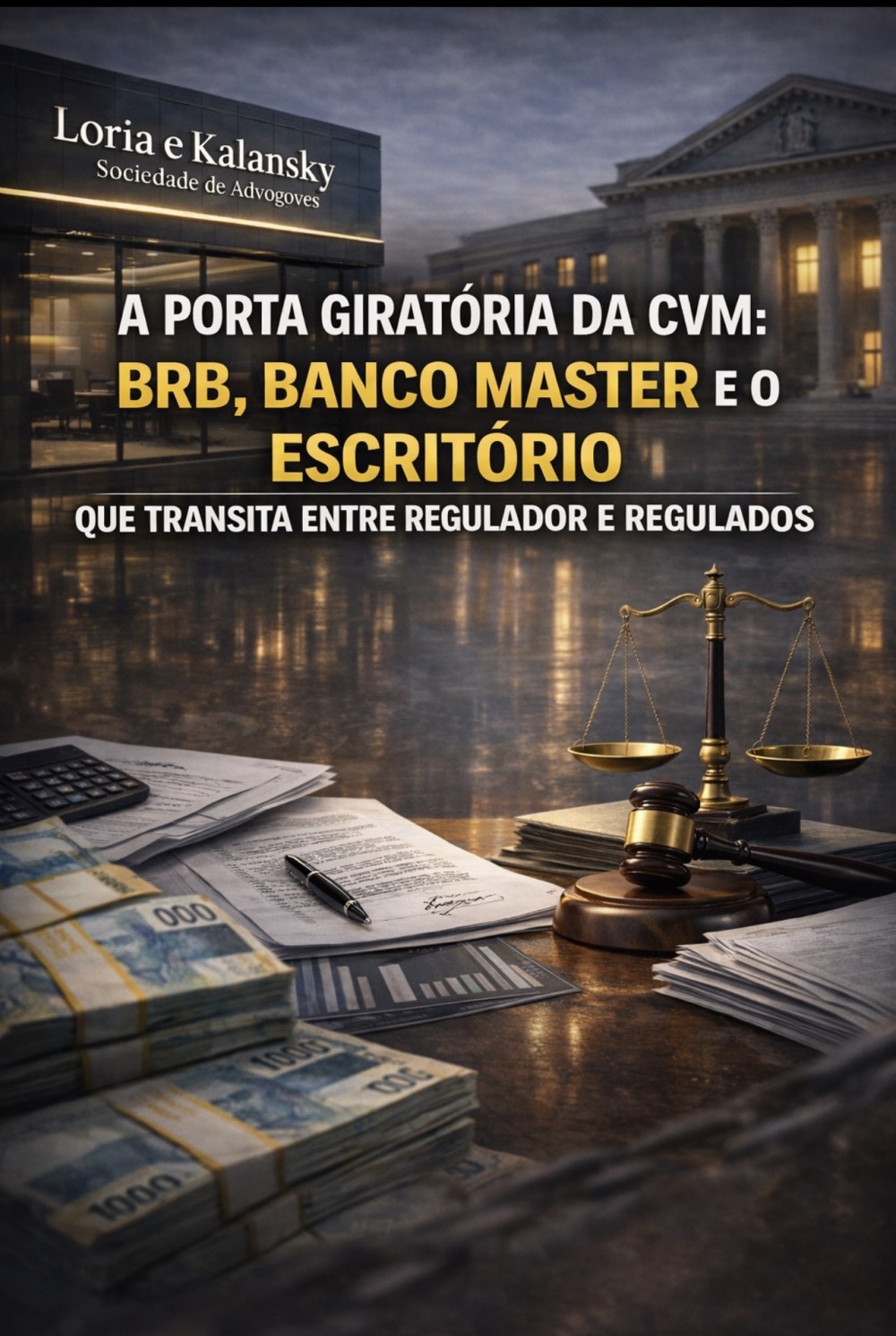 A Porta Giratória da CVM: BRB, Banco Master e o Escritório que Transita Entre Regulador e Regulados