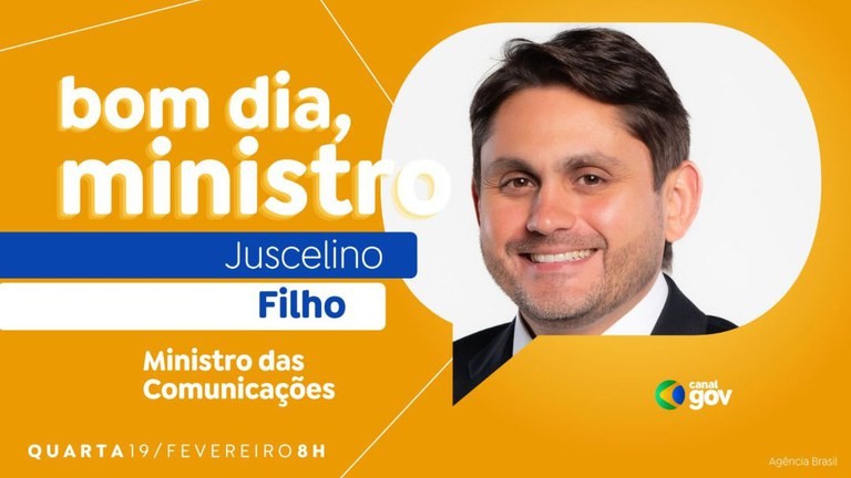 Juscelino Filho destaca avanços em conectividade na Região Amazônica no “Bom Dia, Ministro” desta quarta (19)