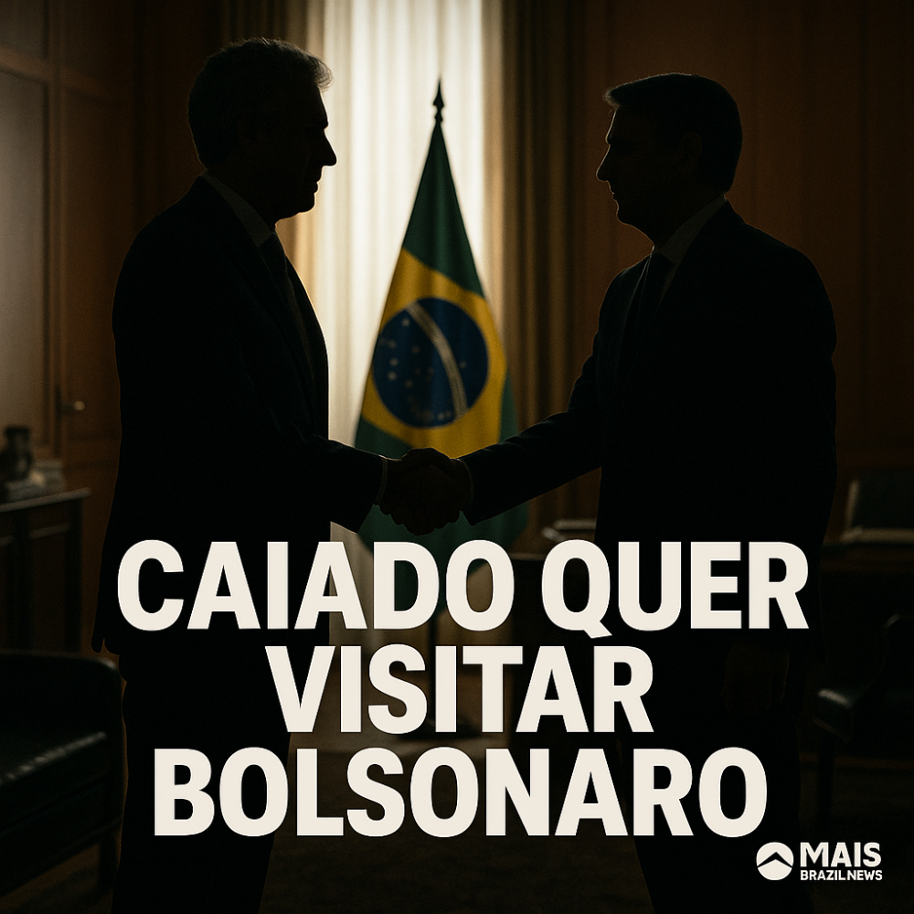 Caiado Pede Para Visitar Bolsonaro