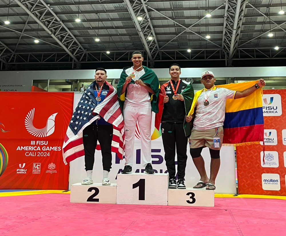 Atleta aparecidense conquista ouro no Taekwondo em competição internacional na Colômbia