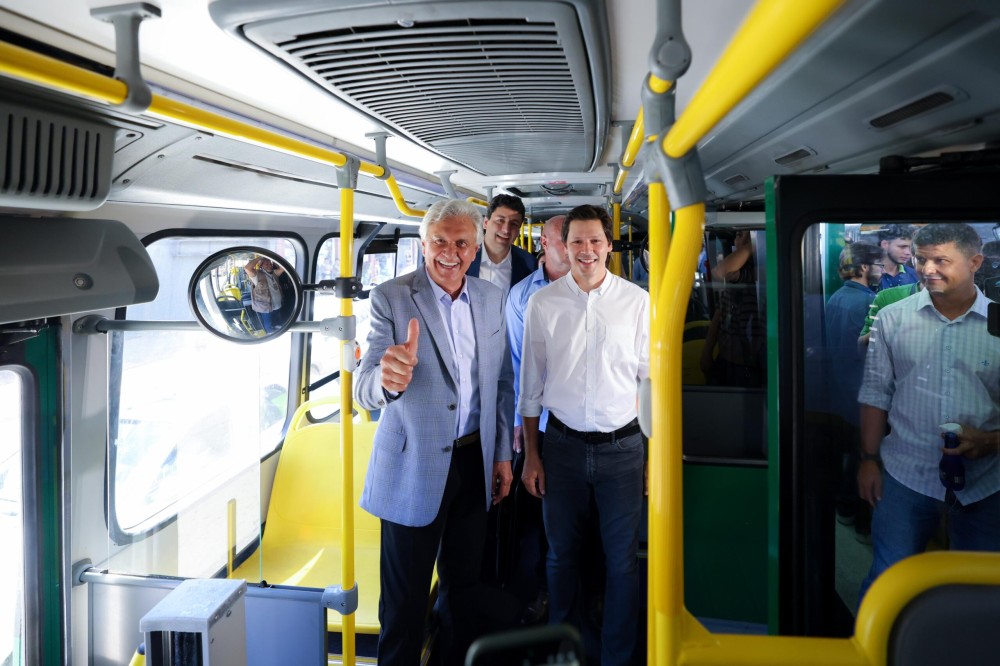 Caiado inaugura três novas estações do Eixo Anhanguera, com R$ 8,4 milhões em investimentos