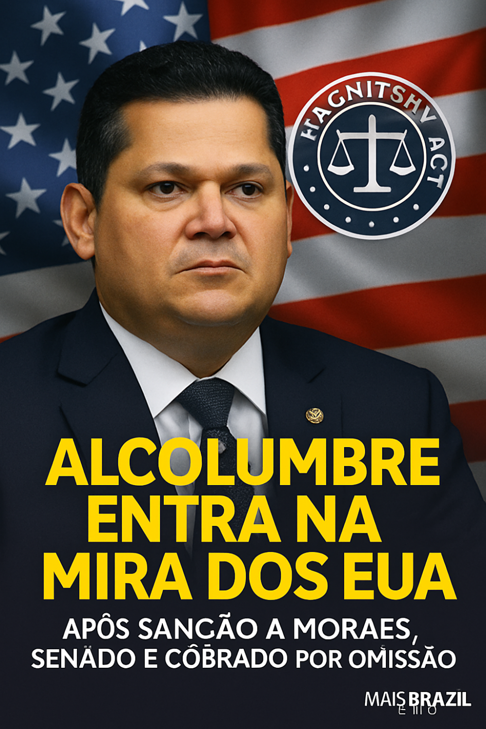 Exclusivo | Após sanção dos EUA a Moraes, blindagem de Alcolumbre entra no radar internacional