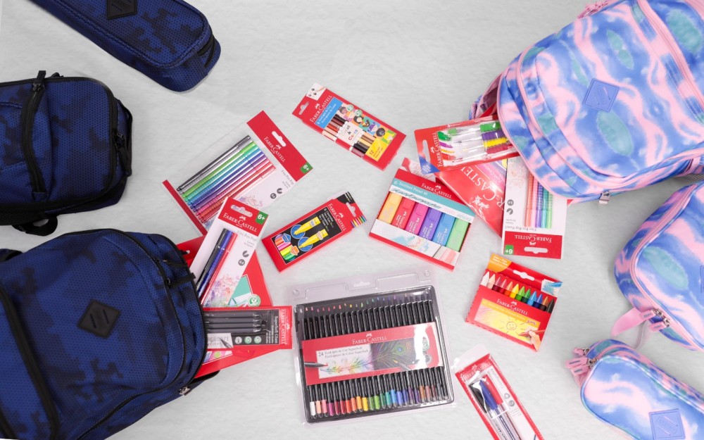 Mochila dos Sonhos, uma promoção Sestini em parceria com a Faber Castell para a Volta às Aulas 2024